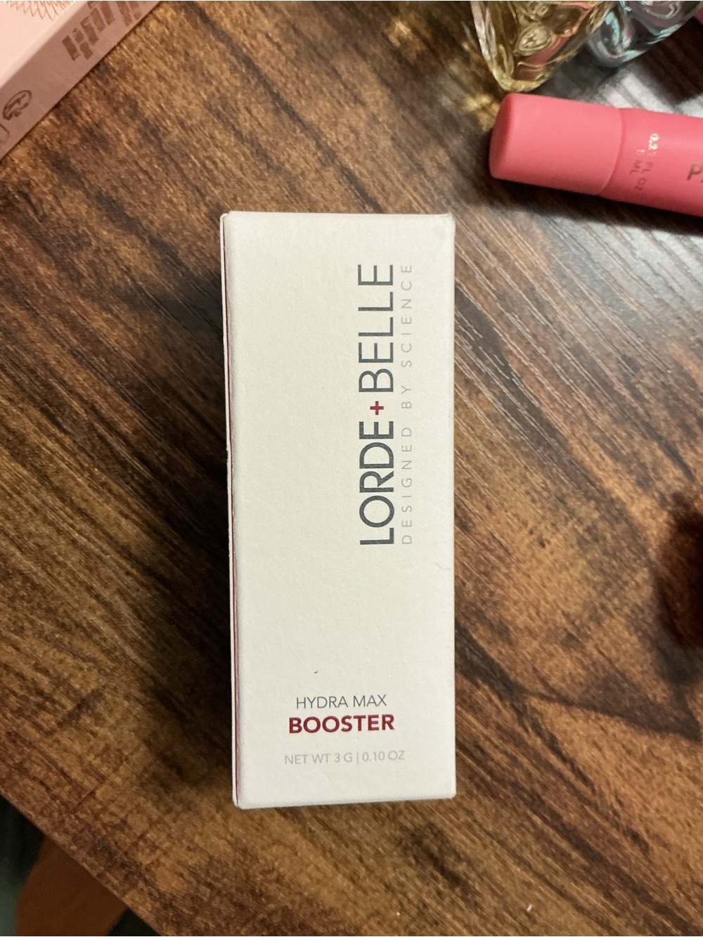 Lorde + Belle Hydra Max Booster Moisturizer - White/Pink